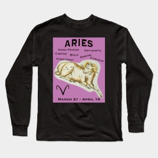 Aries positive traits Long Sleeve T-Shirt